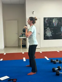 Kettlebell swing en zone fonctionnelle